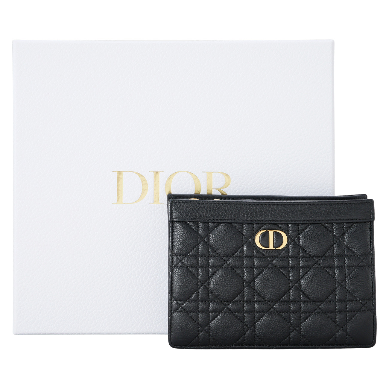 CHRISTIAN DIOR(USED)디올 램스킨 카로 파우치 WOC